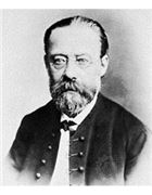 obrázek zesnulého: „Bedřich Smetana, 1824 - 1884“