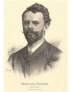 obrázek zesnulého: „František Ženíšek, 1849 - 1916“