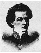 obrázek zesnulého: „Josef Slavík, 1806 - 1833“