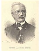 obrázek zesnulého: „Karel Jaromír Erben, 1811 - 1870“