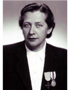 obrázek zesnulého: „Milada Horáková, 1901 - 1950“